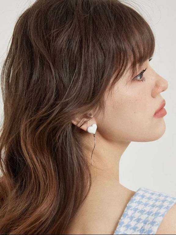 Falling Heart Earrings
