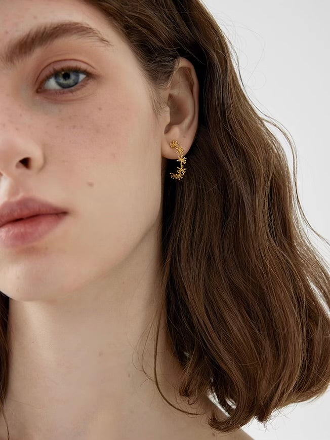 Stardust Hoop Earrings