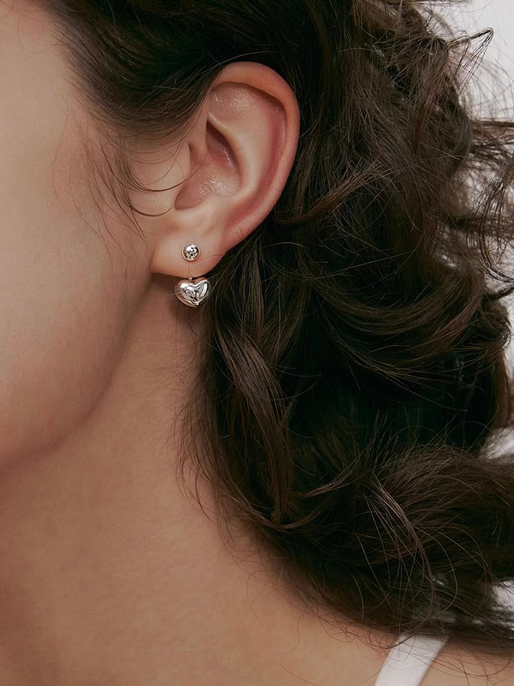 Mini Heart Earrings