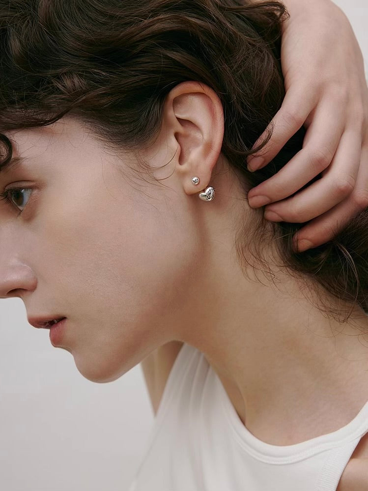 Mini Heart Earrings