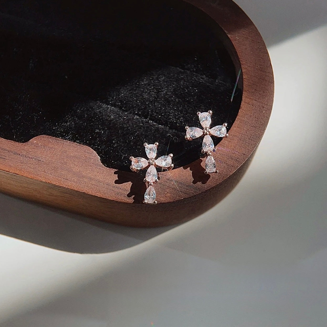 Mini Cross Stud Earrings