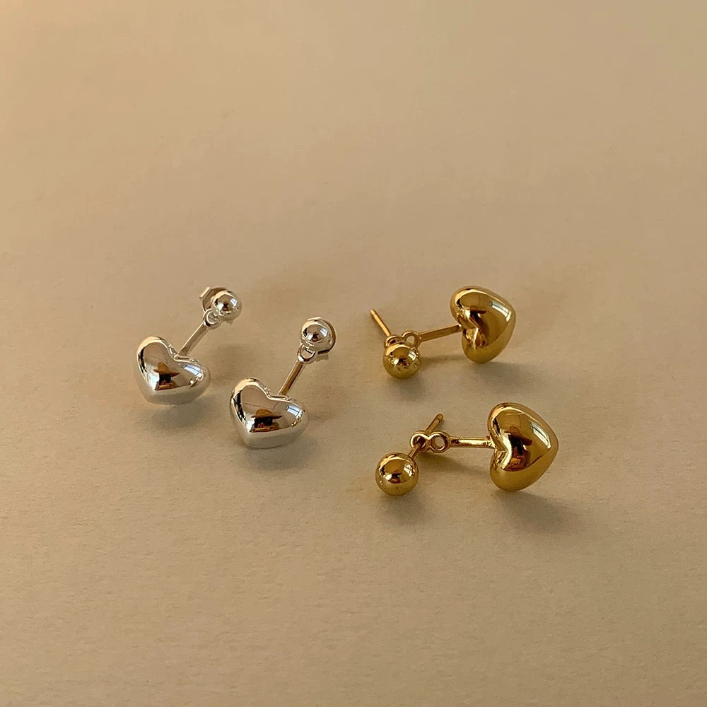 Mini Heart Earrings