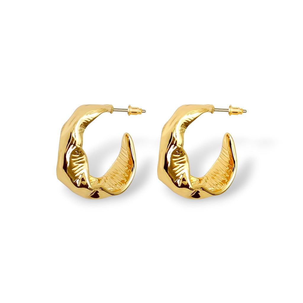 Twist Hoop Earrings - Nonstop Jewel 