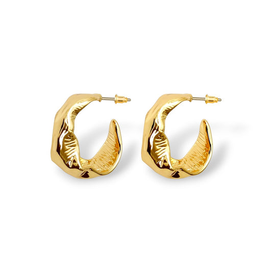 Twist Hoop Earrings - Nonstop Jewel 