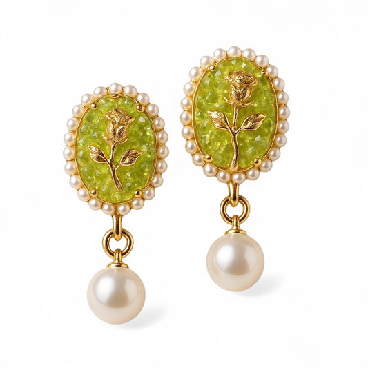 Vintage Pearl Earrings - Nonstop Jewel 